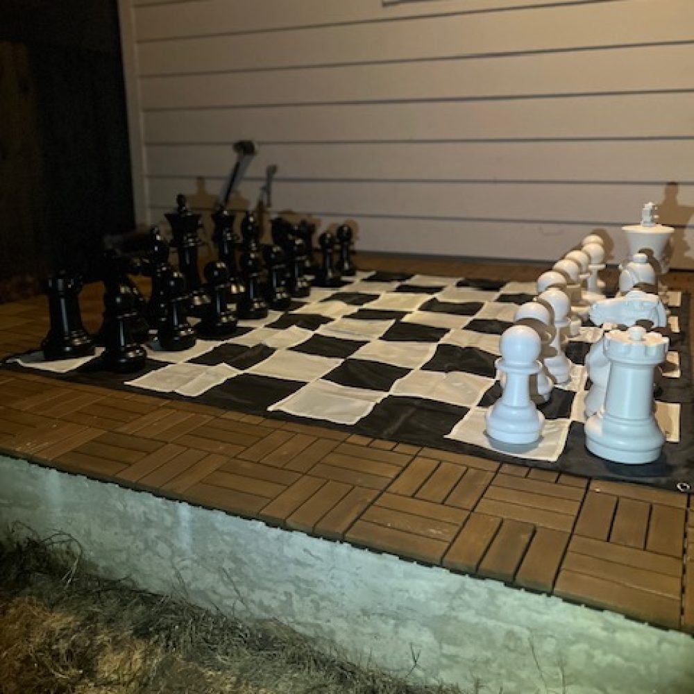 Giant 16" Chess Set