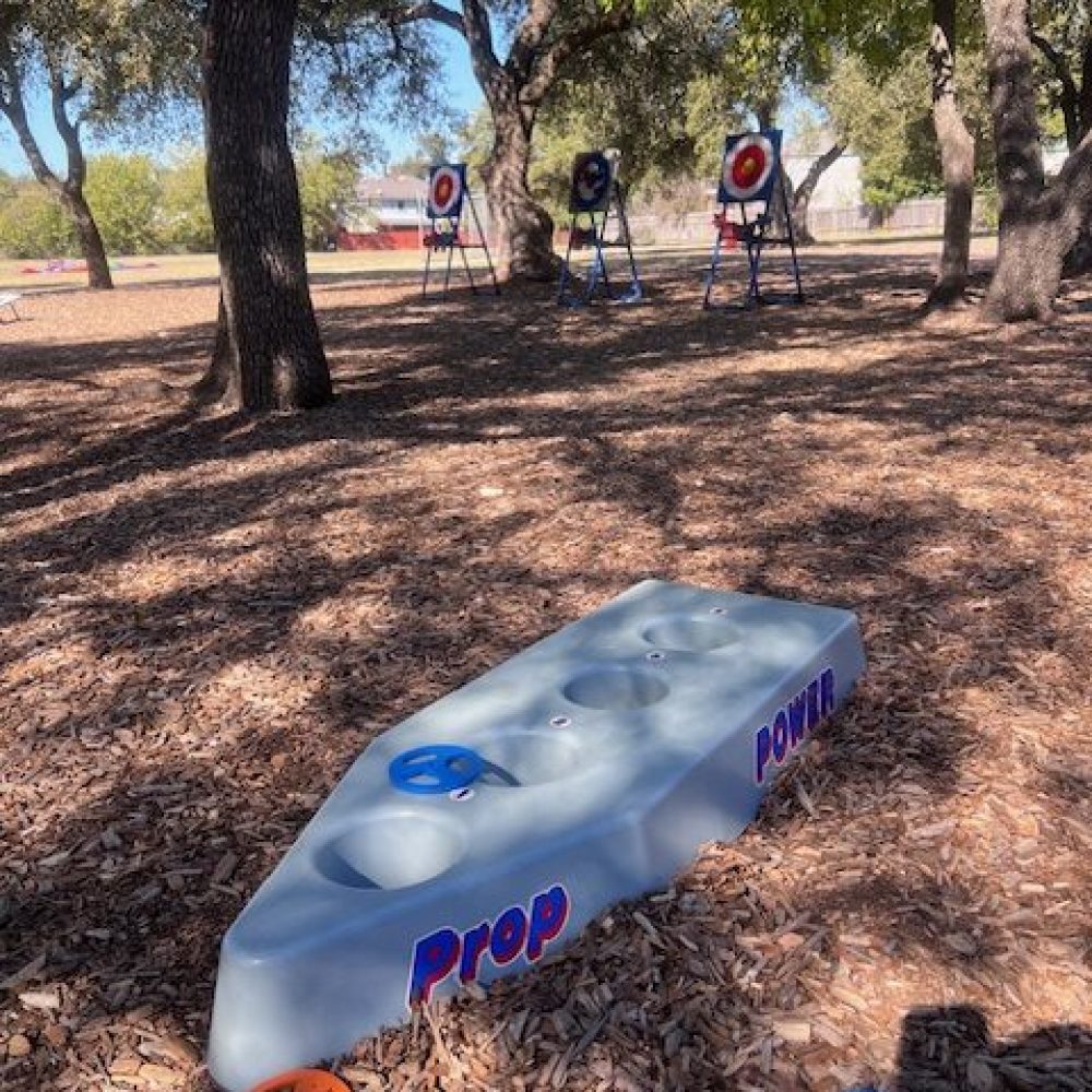Power Prop Disc Throwing