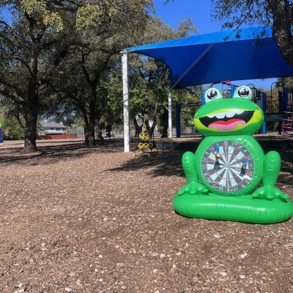 4 ft Inflatable Frog Darts