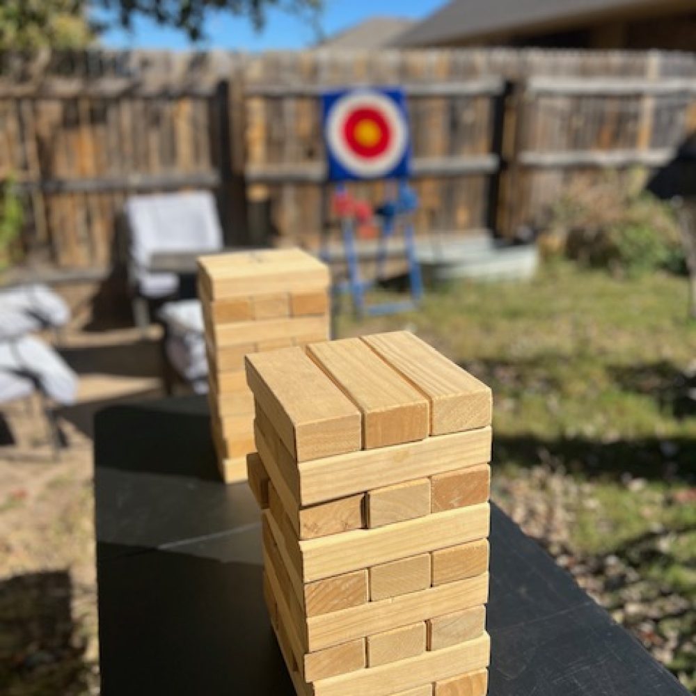 Giant Jenga (Split in 2)