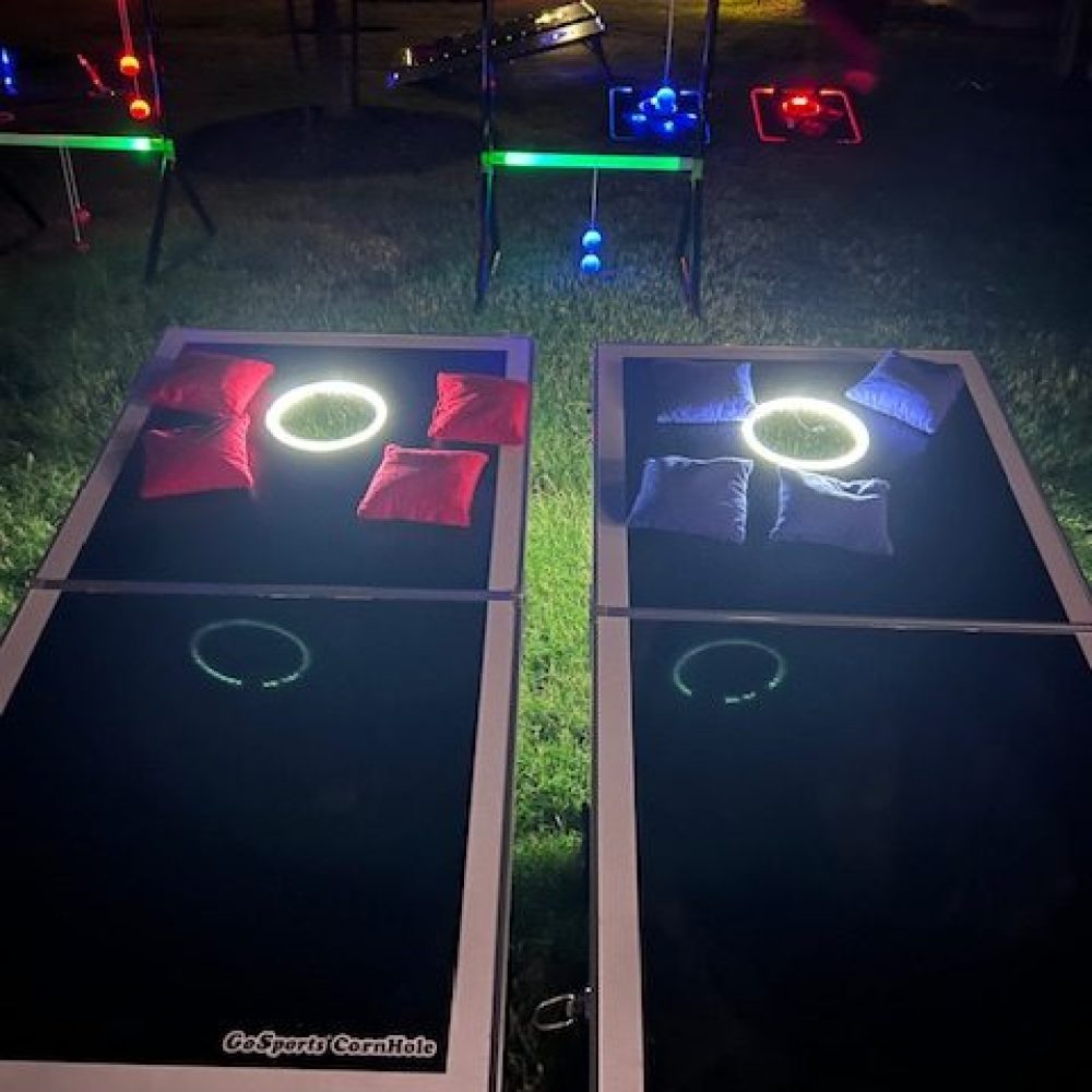 LED Corn hole