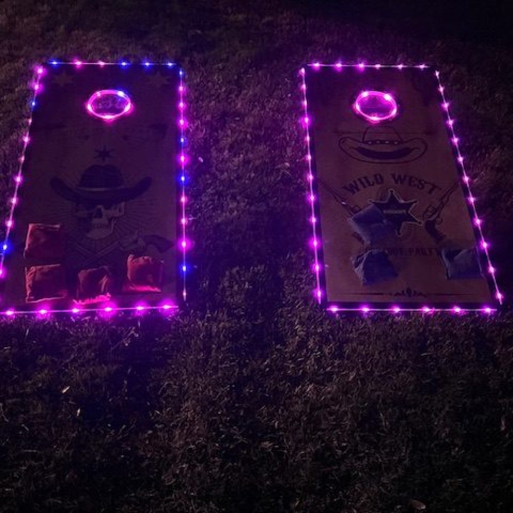 LED Corn hole