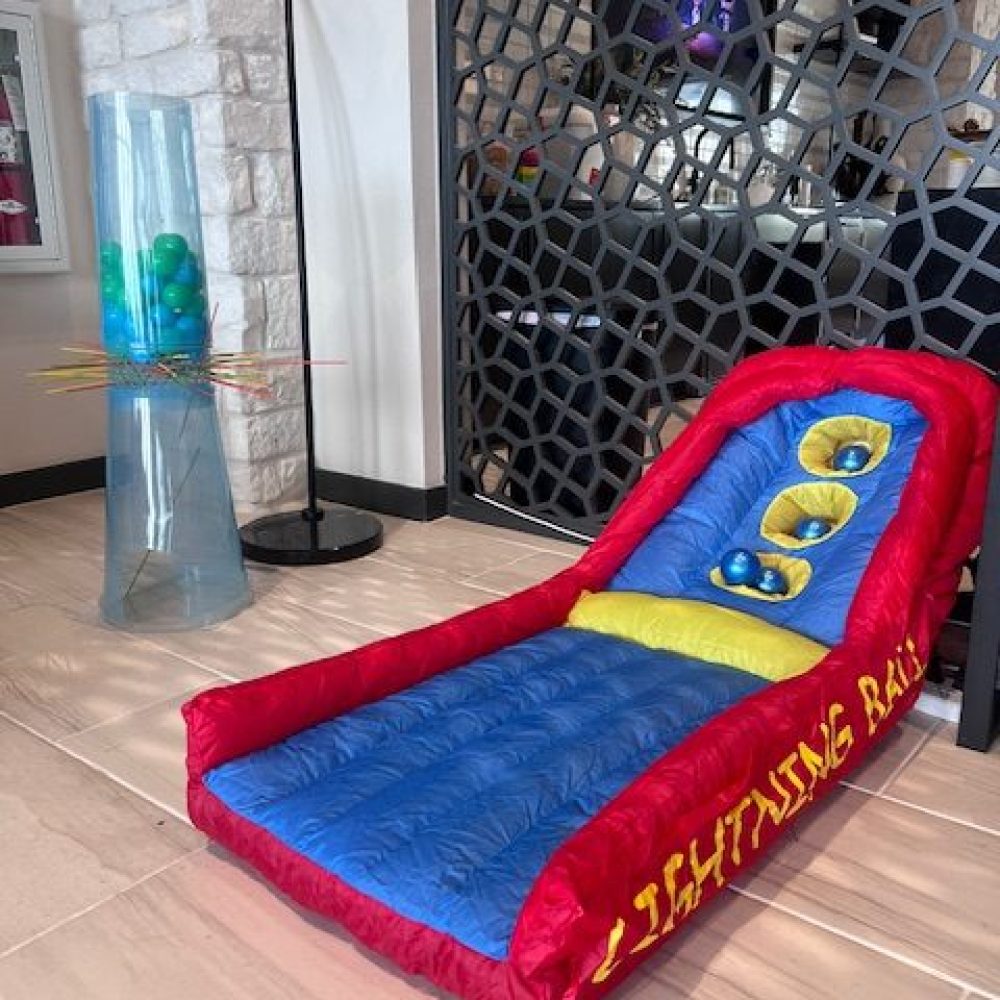 Giant Kerplunk, Inflatable Skee-ball