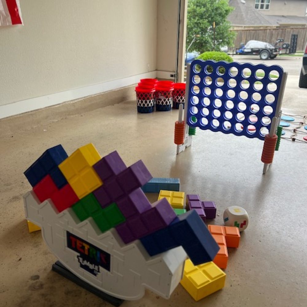 Tetris Tumble XL & Height Adjustable 4 in a row