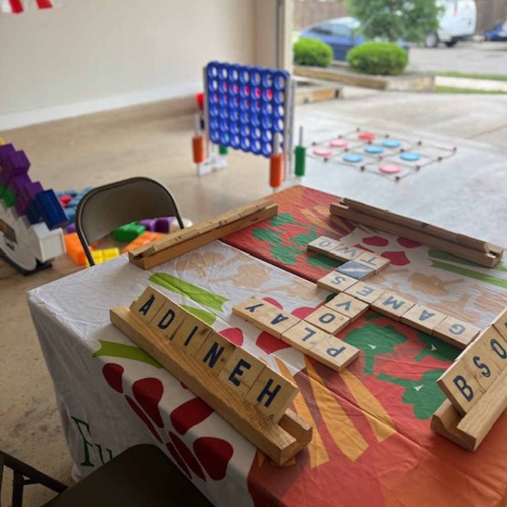 Giant Wood Scrabble