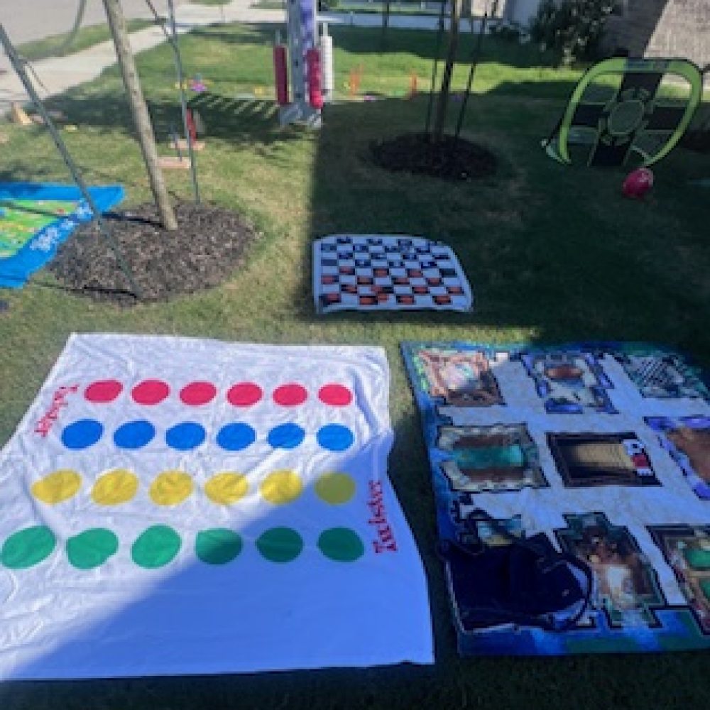 Beach/Poolside Twister, Beach/Poolside Clue, Giant Chess